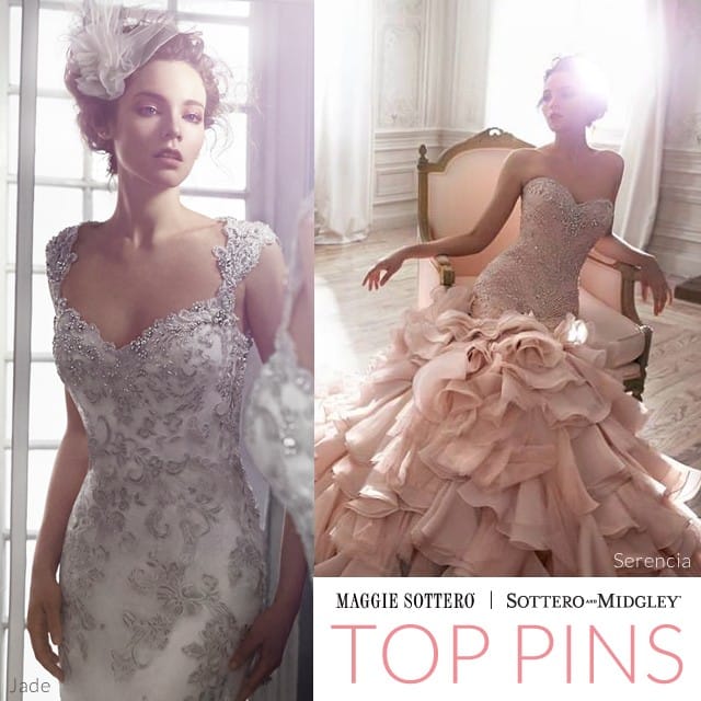 The Pin Page: Swarovski Crystal Wedding Dresses